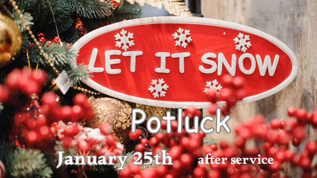 Let it Snow Potluck